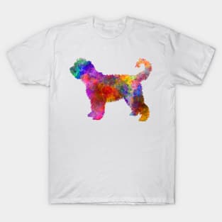 French Water Dog in watercolor T-Shirt